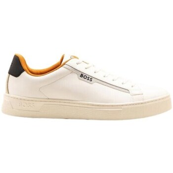 Chaussures Homme Baskets basses BOSS  Blanc