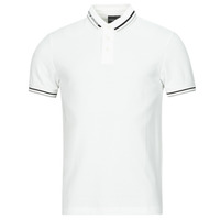 Vêtements messenger Polos manches courtes Emporio Armani T-shirt POLO 3D1FM4 Blanc