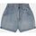 Vêtements Fille Shorts / Bermudas Levi's 4EE379 HIGH RISE SCRUNCHIE-M3Z LIGHT PEBBLE Bleu