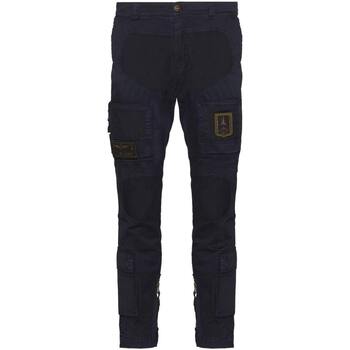 Vêtements Homme Pantalons Aeronautica Militare PA1557CT3170 DARK BLUE Bleu