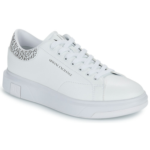 Chaussures Homme Baskets basses contrast Armani Exchange XUX123 Blanc