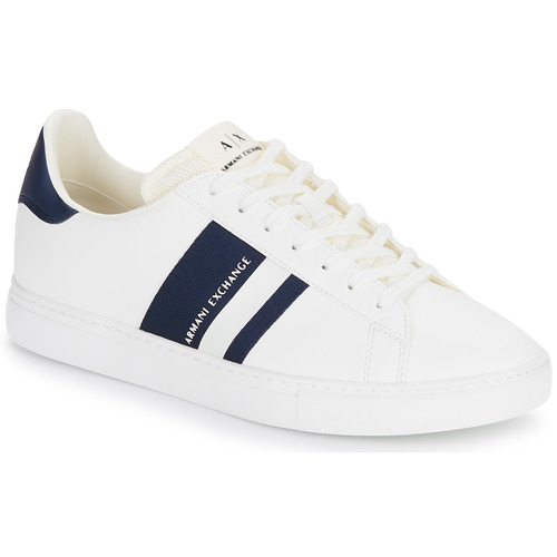 Chaussures Homme Baskets basses gray Armani Exchange XUX173 Blanc