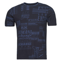 Vêtements Homme T-shirts manches courtes Armani Exchange 3DZTHW Bleu