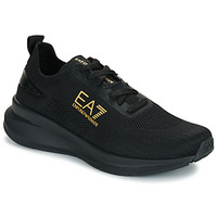Chaussures Baskets basses Emporio armani long-sleeve EA7 MAVERICK KNIT Noir / Doré
