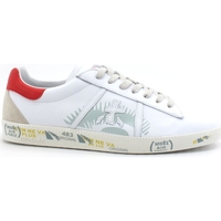 Chaussures Homme Multisport Premiata Andy Sneaker Uomo Retro Red White ANDY-5144 Blanc