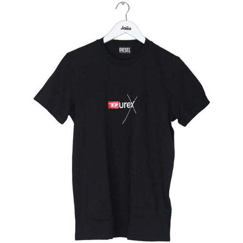 Vêtements Femme Vestes / Blazers Diesel T-shirt en coton Noir