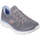 Chaussures Femme Running / trail Skechers SUMMITS - FUN FLARE Gris