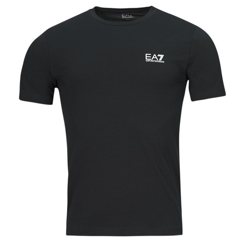 Vêtements Homme T-shirts manches courtes Rucksack EA7 EMPORIO ARMANI 285667 2R908 08377 Raspberry Sorbet CORE IDENTITY TSHIRT Marine