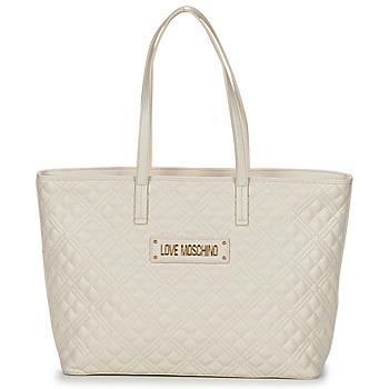 Sacs Femme Cabas / Sacs shopping Love Moschino QUILTED BAG JC4166 Ivoire