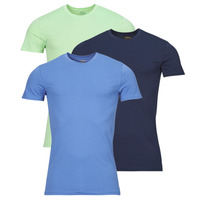 Vêtements Homme T-shirts nanjing manches courtes Polo Ralph Lauren S / S CREW-3 PACK-CREW UNDERSHIRT Bleu / Marine  / Vert