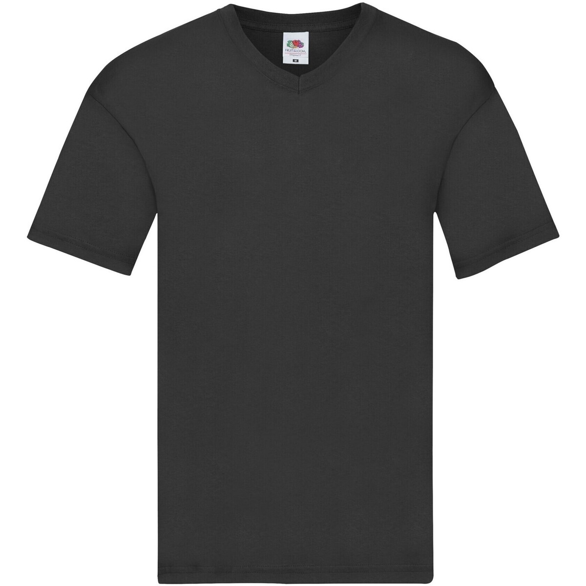 Vêtements Homme T-shirts manches longues Fruit Of The Loom Original Noir
