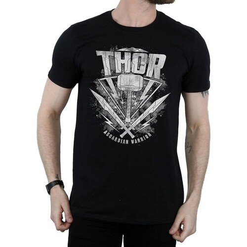 Vêtements Homme T-shirts manches longues Thor: Ragnarok BI1071 Noir