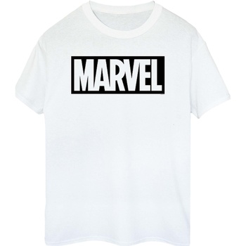 Vêtements Homme T-shirts manches longues Marvel BI1108 Blanc