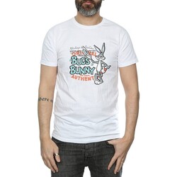Vêtements Homme T-shirts manches longues Dessins Animés BI1130 Blanc