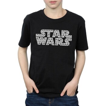 Vêtements Garçon T-shirts manches courtes Star Wars: The Force Awakens BI1156 Noir