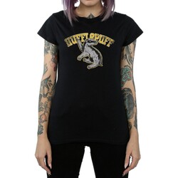 Vêtements Femme T-shirts manches longues Harry Potter BI1163 Noir