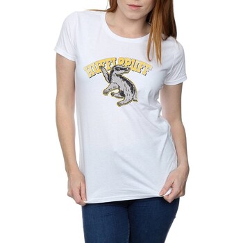 Vêtements Femme T-shirts manches longues Harry Potter BI1163 Blanc