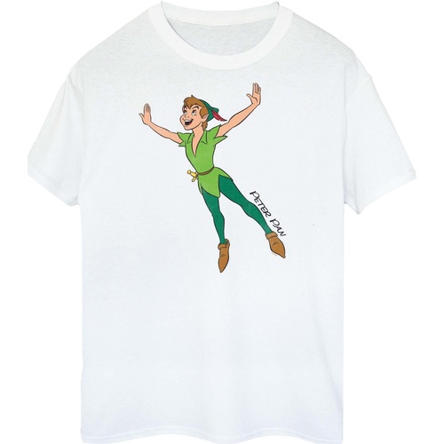 Vêtements Fille T-shirts manches longues Peter Pan Classic Blanc