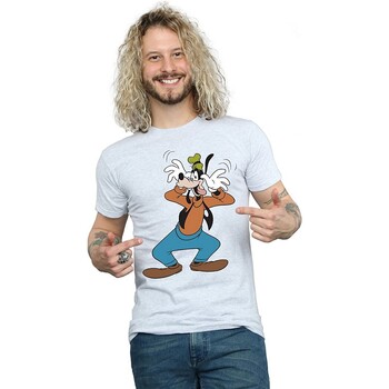 Vêtements Homme T-shirts manches longues Disney Crazy Gris