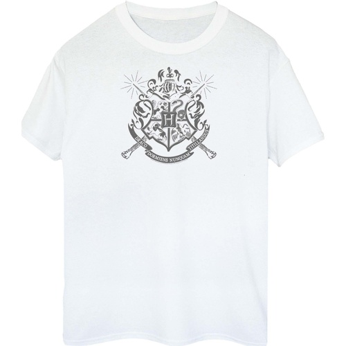 Vêtements T-shirts manches longues Harry Potter BI1217 Blanc