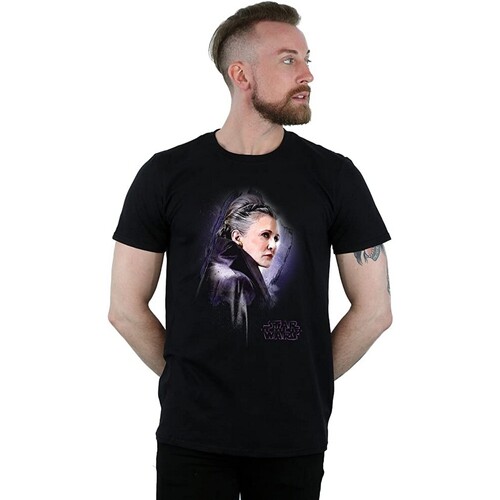 Vêtements Homme T-shirts manches longues Star Wars: The Last Jedi BI1222 Noir