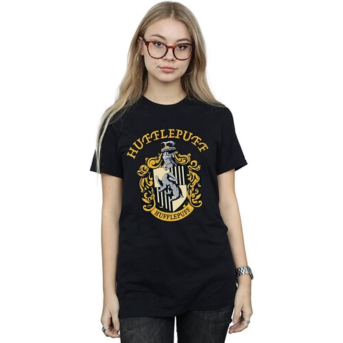 Vêtements Femme T-shirts manches longues Harry Potter BI1228 Noir