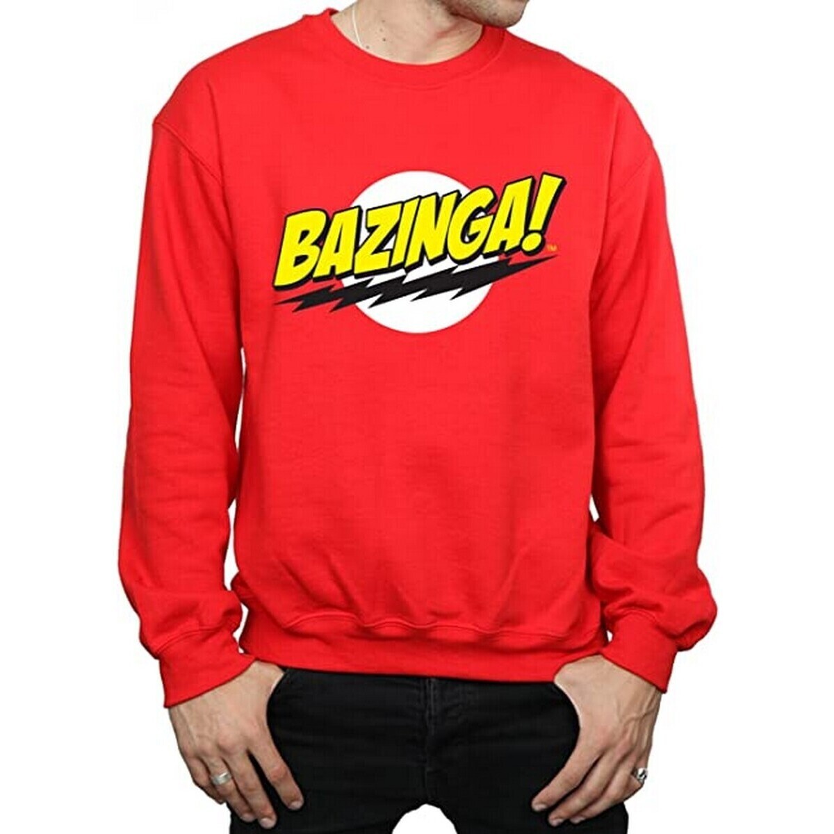 Vêtements Homme Sweats The Big Bang Theory Bazinga Rouge
