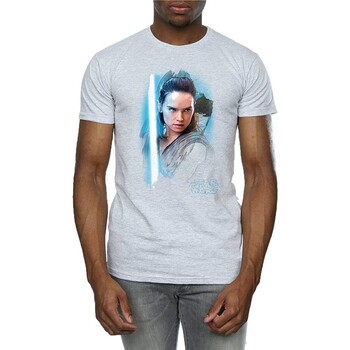 Vêtements Homme T-shirts manches longues Star Wars: The Last Jedi  Gris