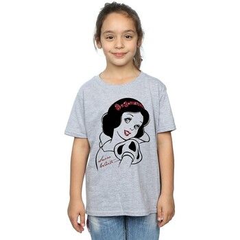 Vêtements Fille T-shirts manches longues Snow White And The Seven Dwarfs BI1310 Gris