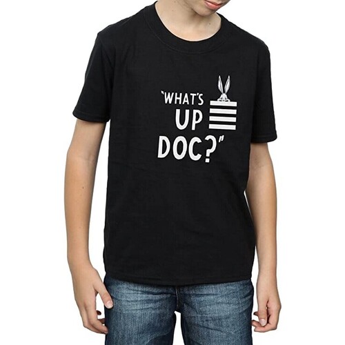Vêtements Garçon T-shirts & Polos Dessins Animés What's Up Doc Noir