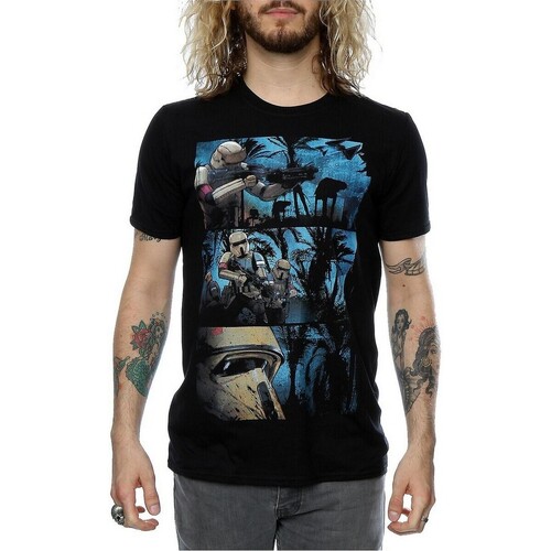 Star Wars: Rogue One Noir - Vêtements T-shirts manches longues Homme 29,15 €