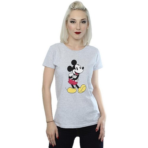 Vêtements Femme T-shirts manches longues Disney Classic Gris