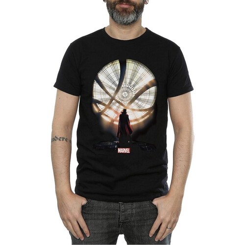 Vêtements Homme T-shirts manches longues Doctor Strange Sanctum Sanctorum Noir