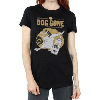 Vêtements Femme T-shirts manches longues Dessins Animés Dog Gone Noir
