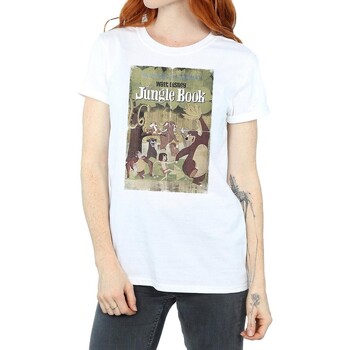 Vêtements Femme T-shirts manches longues Jungle Book Retro Blanc