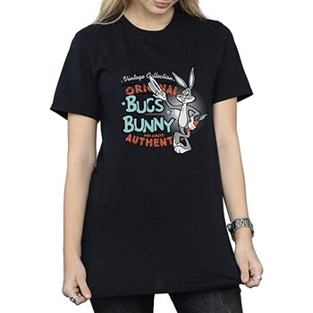 Vêtements Femme T-shirts manches longues Dessins Animés BI1442 Noir