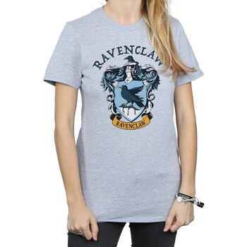 Vêtements Femme T-shirts manches longues Harry Potter BI1496 Gris