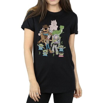 Vêtements Femme T-shirts manches courtes Toy Story BI1501 Noir