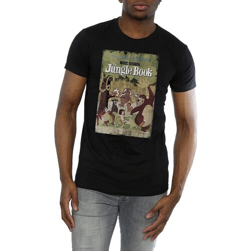 Vêtements Homme T-shirts manches longues Jungle Book BI1523 Noir