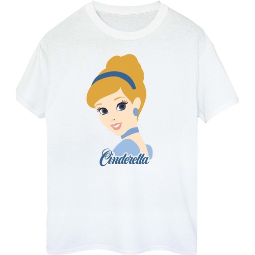 Vêtements Fille T-shirts manches longues Cinderella  Blanc