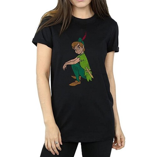 Vêtements Femme T-shirts manches longues Peter Pan Classic Noir