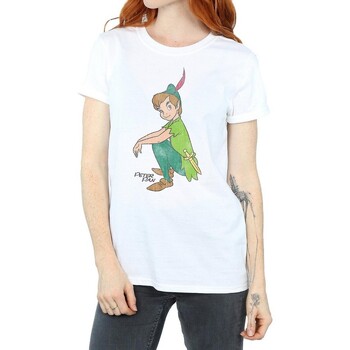 Vêtements Femme T-shirts manches longues Peter Pan Classic Blanc