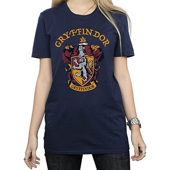 Vêtements Femme T-shirts manches longues Harry Potter BI1634 Bleu