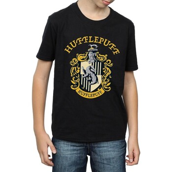 Vêtements Garçon T-shirts manches Kort Harry Potter  Noir
