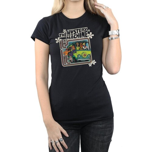 Vêtements Femme T-shirts manches longues Scooby Doo BI1705 Noir