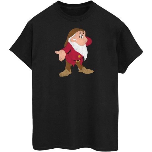 Vêtements Femme T-shirts manches longues Snow White And The Seven Dwarfs BI1727 Noir
