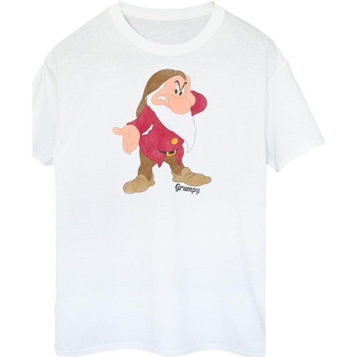 Vêtements Femme T-shirts manches longues Snow White And The Seven Dwarfs BI1727 Blanc