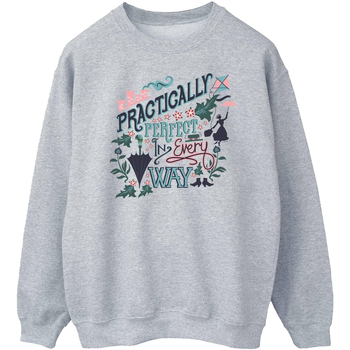 Vêtements Femme Sweats Mary Poppins Practically Perfect In Every Way Gris