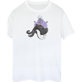 Vêtements Homme T-shirts manches longues The Little Mermaid BI2168 Blanc