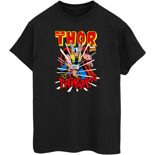 Vêtements Homme T-shirts manches longues Thor Thwak Noir